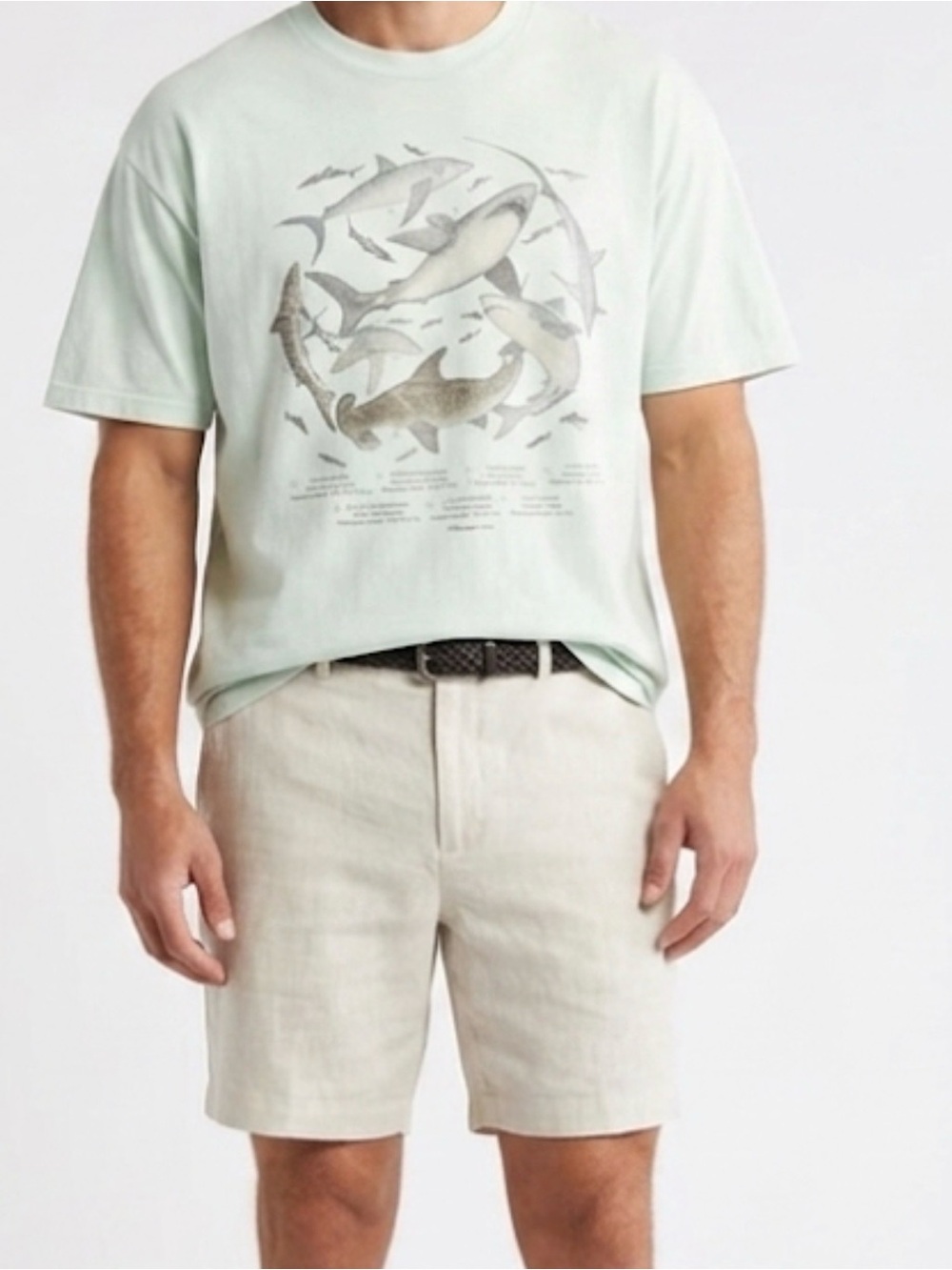 1992 Shark Graphic T-Shirt Size XL